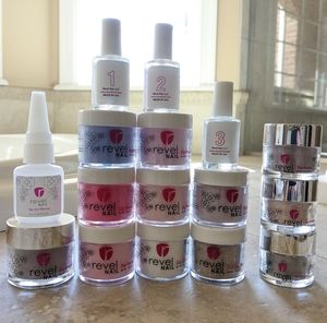 REVEL Nail dip powder bundle